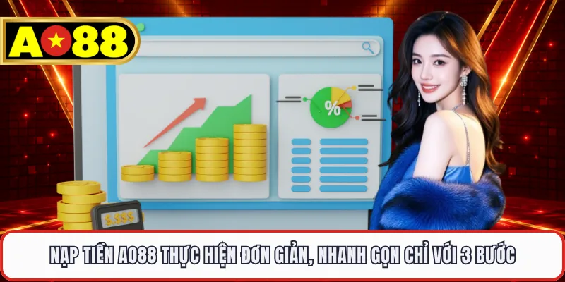 Nạp Tiền AO88 Thực Hiện Đơn Giản, Nhanh Gọn Chỉ Với 3 Bước
